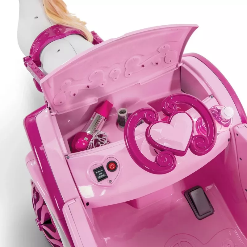 Huffy Elektryczny powóz Disney Princess z koniem 6 V różowy