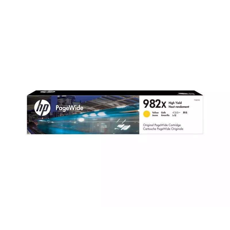 HP 982X High Yield Yellow Original PageWide Cartridge, Yellow, 1 szt., 16000 stron