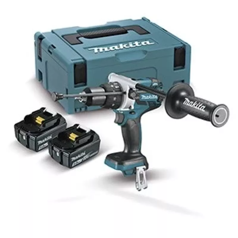 Wiertarka Makita DHP458RTJ 2000 obr./min czarno-niebieska