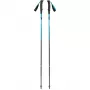 Kijki trekkingowe Distance Carbon Z, sprzęt fitness antracytowy/niebieski, 1 para, 105 cm