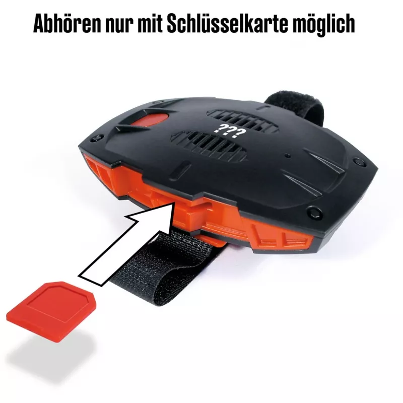 Die drei Geheimnachrichten-Recorder, Detektiv-Sets