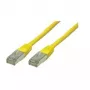 Kabel sieciowy S/CONN Cat6 S/FTP 10m Żółty