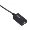 Aktywne przedłużenie portu USB SAVIO CL-130 10 m USB 2.0 A męski–żeński, 5 V, czarny