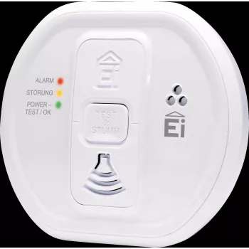 Ei Electronics Ei208iW-3XD - Czujnik tlenku węgla - Elektrochemiczny detektor - Bezprzewodowy - HB - 85 dB - CE