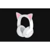 Bezprzewodowy zestaw słuchawkowy gamingowy Razer Kraken Kitty V2 BT biały z Bluetooth, dźwiękiem przestrzennym THX Spatial Audio, podświetleniem RGB