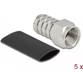 Wtyk F do zaciskania RG-59 DeLOCK 90032