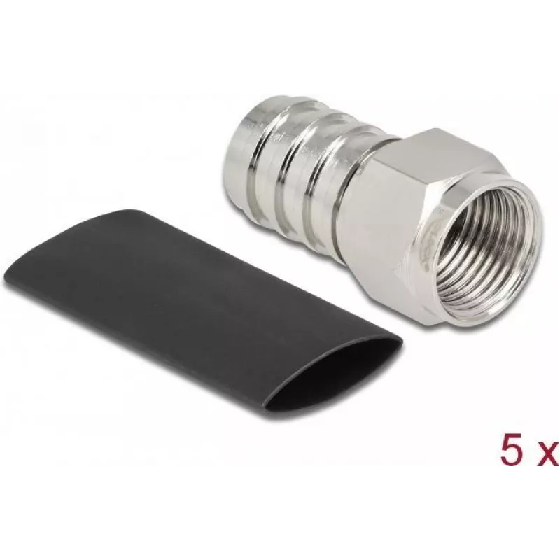 Wtyk F do zaciskania RG-59 DeLOCK 90032