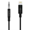 Belkin Kabel Lightning auf Kopfhöreranschluss - Lightning männlich bis Stereo Mini-Klinkenstecker männlich - 91.4 cm - Schwarz - für Apple iPhone (Lig