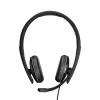 EPOS ADAPT 165 USB-C II Headset Wiczerwony Headband Office/Call Centre USB Type-C Czarny