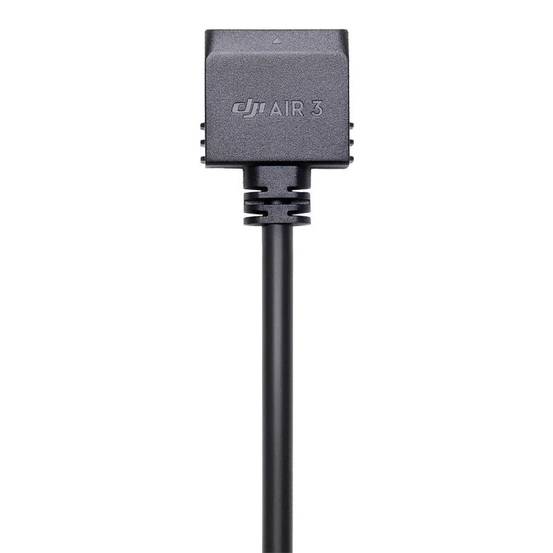 Kabel zasilający do kamer i baterii DJI CP.DY.00000045.02, 0,4 m, kompatybilny z Mavic 3, Air 3, Power 500/1000, czarny/pomarańczowy