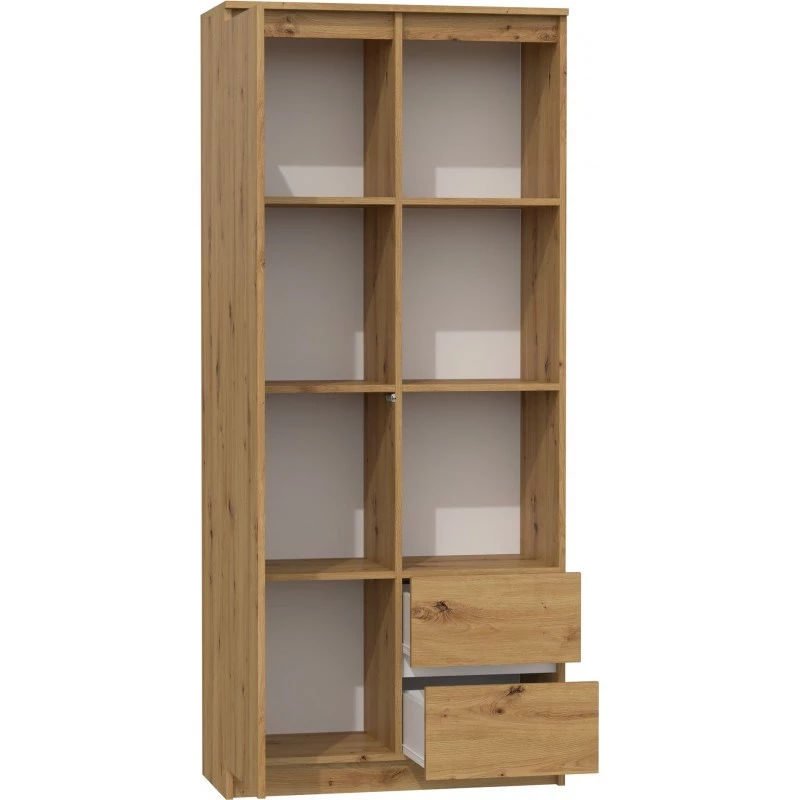 Topeshop RS-80 BILY ART regał biurowy