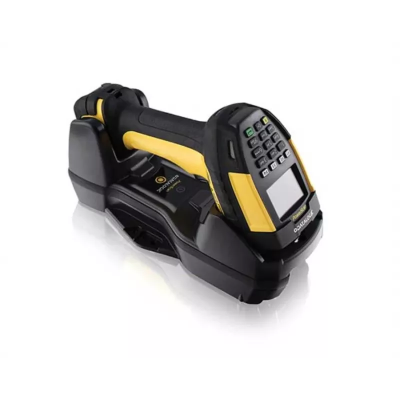Ręczny czytnik kodów kreskowych Datalogic PM9600-DKHP433RK10 1D/2D Laser przewodowy bezprzewodowy