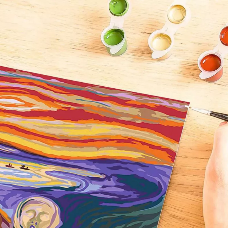 CreArt ART Collection - Munch: Der Schrei, Malowanie