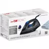 Żelazko CLATRONIC DB 3703 — Żelazko suche i parowe, stopa ze stali nierdzewnej, 1800 W, czarno-szare
