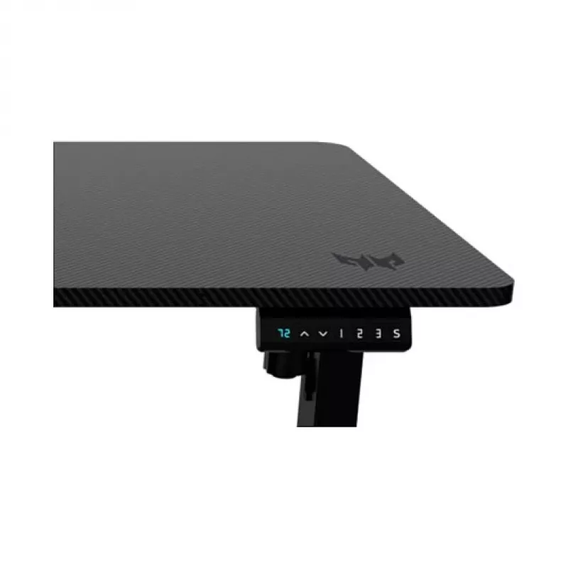 Biurko gamingowe Acer Predator NEXUS Czarny — stół prosty, blat drewniany 1500×680 mm, stelaż żelazny, zasilanie AC