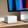 System mesh MERCUSYS Halo H27BE (3 szt.) Dwupasmowy 2,4/5 GHz Wi‑Fi 6, łącznie 3568 Mbps, 3 porty LAN, anteny wewnętrzne, biały