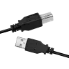 Kabel USB LogiLink CU0009B 5m USB A USB B Czarny