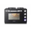Opiekacz-piekarnik Severin TO 2074 30L 2500W Czarny Grill