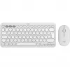Logitech Pebble 2 Combo Set, Biały, Bezprzewodowy, Niemiecki, 920-012204