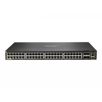 Hewlett Packard Enterprise HPE Aruba Networking CX 6200F 48G Class4 PoE 4SFP+ 740W Switch - Switch - maks. odległość stosowania 10 km - L3 - zarządzany - 48 x 10/100/1000 (PoE+) + 4 x 1 Gi