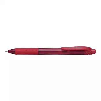 Długopis klipsowy chowany Pentel Energel X 1.0 Czerwony