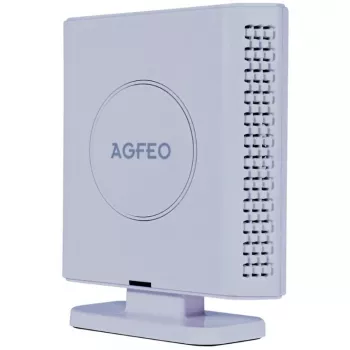 DECT IP-Repeater agfeo 6101724 biały — wzmacniacz zasięgu dla systemów DECT/VoIP