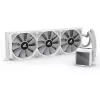 All-in-One CPU liquid cooler Sharkoon S100 ARGB biały — 360 mm radiator, Infinity-Mirror effect