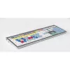 Klawiatura Logickeyboard ALBA Universal USB AZERTY French srebrny