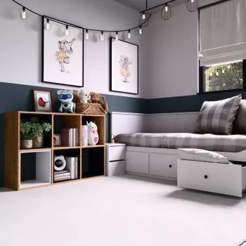 Topeshop MALAX 2X3 ARTISAN regał do salonu