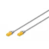 Kabel sieciowy Digitus CAT 6A U/UTP cienki Patch Cord RJ-45 Cat6a 2m Szary