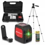 Laser liniowy Vorel PS-CL30GSET zielony laser krzyżowy 30 m ze statywem