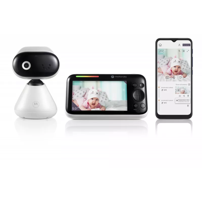 Motorola 5.0-calowy Wi-Fi Monitor Wideo dla Niemowląt | PIP1500 Connect