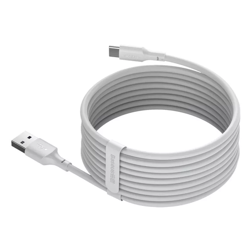 Kabel USB Baseus TZCATZJ-02 1,5 m USB A USB C Biały