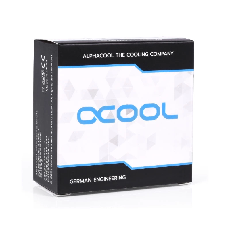 Blok wodny Alphacool 17584 Mosiądz Chrom 23.5mm x 31mm x 18.5mm
