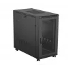 Szafa rack 19 cali LANBERG FF01-6222-23B 22U 600x1200 mm czarna z perforowanymi drzwiami