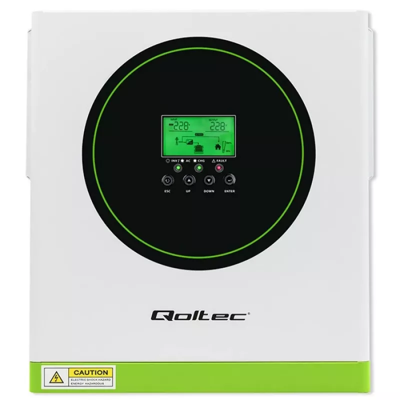Qoltec Falownik hybrydowy Off-Grid 1500W