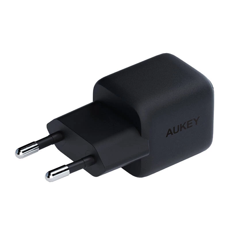 Ładowarka sieciowa Aukey PA-B1L USB-C 30W Czarna — kompaktowy zasilacz USB‑C PD