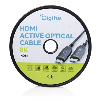 DIGITUS HDMI AOC hybrydowy kabel światłowodowy UHD 8K 40 m