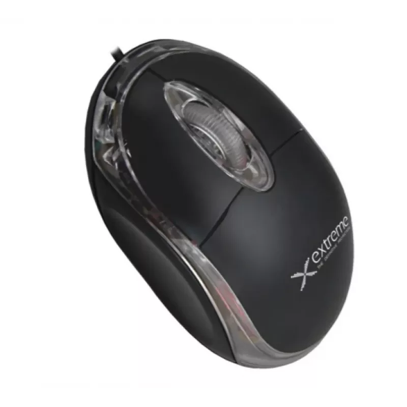 Przewodowa mysz optyczna symetryczna EXTREME XM102K — 1000 DPI, USB Type-A, kabel 1,2 m, 3 przyciski