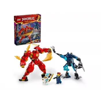 Zestaw LEGO NINJAGO 71808 — 322 elementy, 4 minifigurki, wysokość 160 mm, wiek 7+