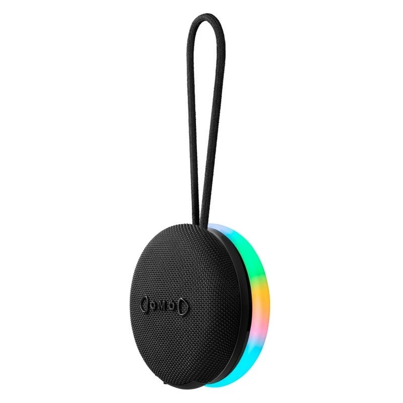 Przenośny głośnik Bluetooth DEFENDER ENJOY 40 — 7 W RMS, Bluetooth 5.3, podświetlenie LED, bateria LiPo, 9 godz., czarny