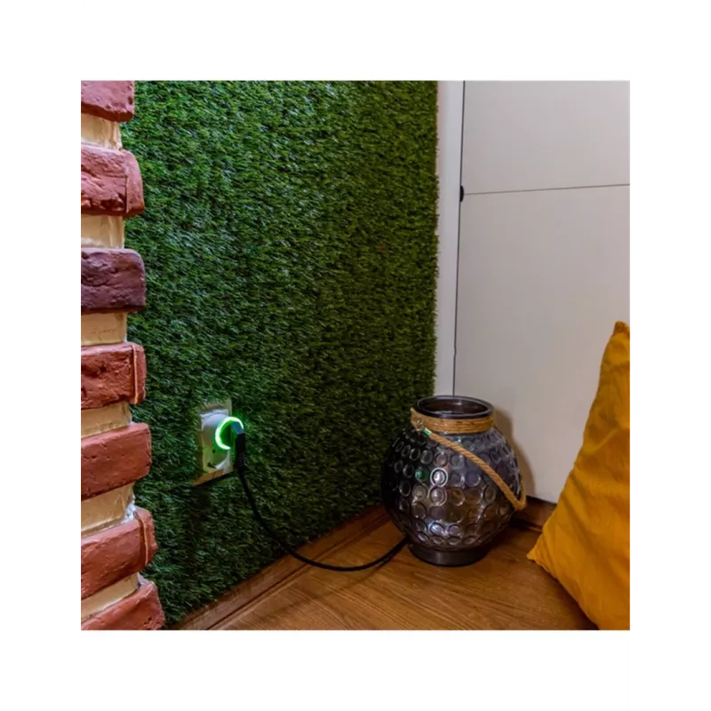 Inteligentne gniazdko Shelly Plug S Gen3 — inteligentne gniazdko Wi‑Fi z monitorowaniem energii, typ F, 110–230 V, 2500 W, białe