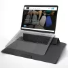 Etui na laptopa XDDESIGN P706.201 na ekran 14 cali (35,6 cm), czarne, organizer podróżny, 414 g
