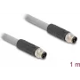 Kabel czujnika/aktuatora DeLOCK 80532 1m RST M12 szary
