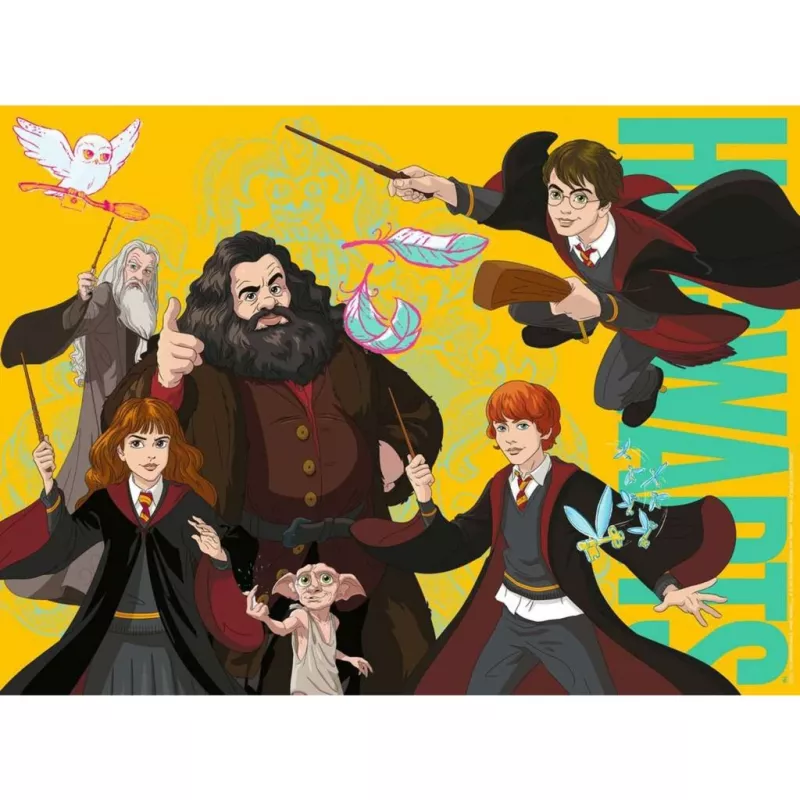 puzzle dla dzieci Młody Czarodziej Harry Potter (100 elementów)