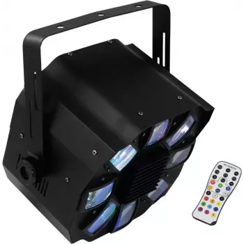 Lampa efektowa EUROLITE Flower Effect Light FE-700 LED 7 kolorów, kompaktowy efekt sceniczny/dyskotekowy
