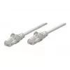 Intellinet sieciowy Patch kabel, Cat6A, 50m, Szary, Miedź, S/FTP, LSOH / LSZH, PVC, RJ45, Złocone Styki, Bezzaczepowa Osłona, Osłona Wtyku, Dożywotnia Gwarancja