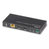 Lindy 150m Cat.6 HDMI 4K60, IR i RS-232 HDBaseT Extender, 3840 x 2160 pikseli, nadajnik i odbiornik AV, 150 m, przewodowy, czarny, HDCP