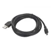 Gembird 1.8m USB 2.0 A/mini-USB M USB cable USB A Mini-USB B Black