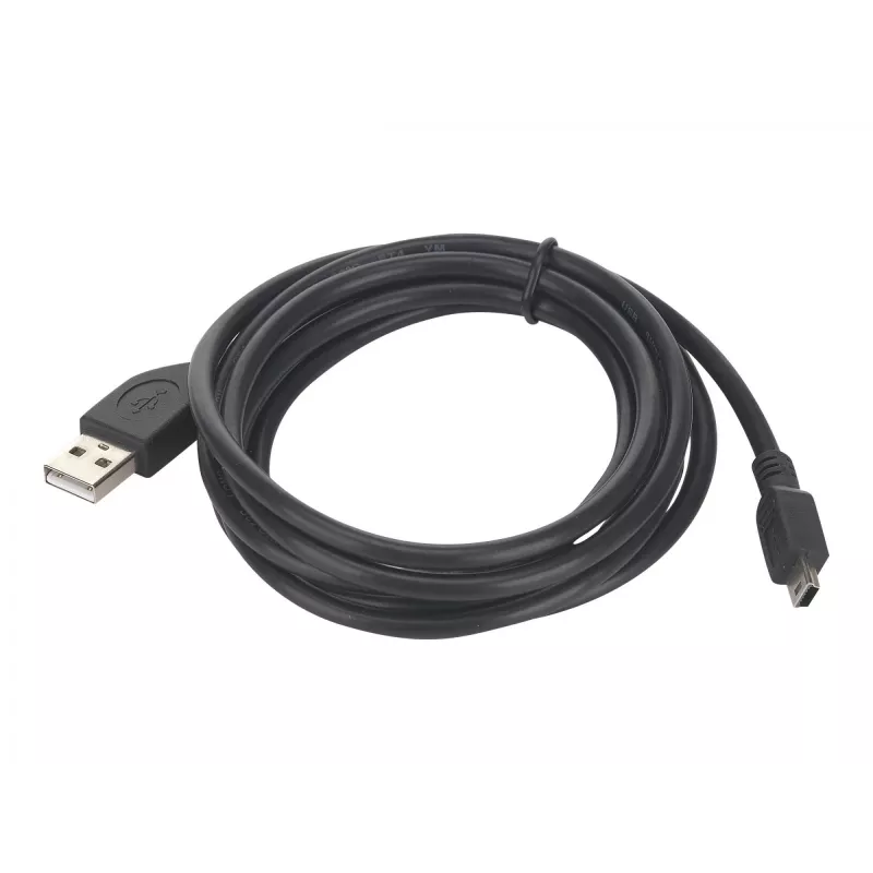 Gembird 1.8m USB 2.0 A/mini-USB M USB cable USB A Mini-USB B Black